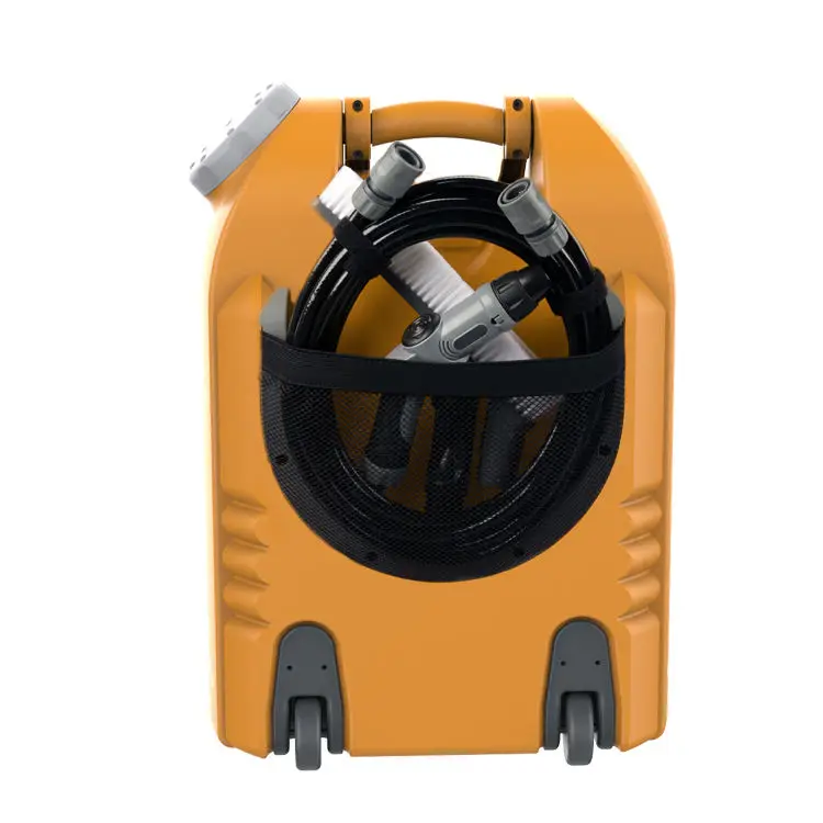 Portable 18.5V Hight Pressure Washer With 20L Water tank Pressure Outdoor Cleaner Perfect for Car Washing Gardening Pet Bathing