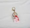 Porte-clés crocheté mini dinosaure *3