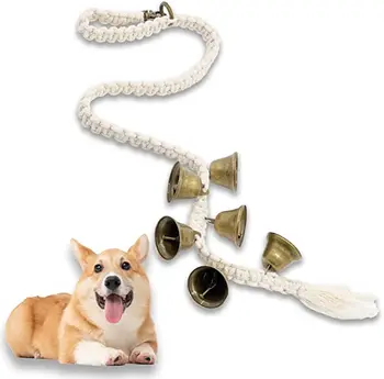 Hanging Dog Door Bells Dogs and Puppies Dog Doorbell Potty Training Pet Supplies Bell