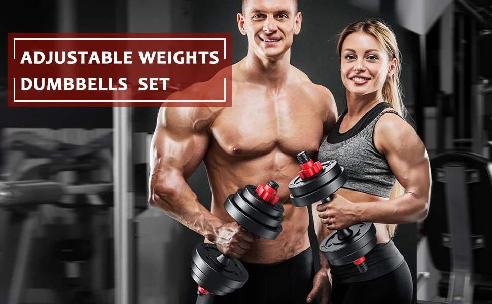 Free Weight Rackdumbbells Set Of 2 Convertible To Barbell A Pair Of