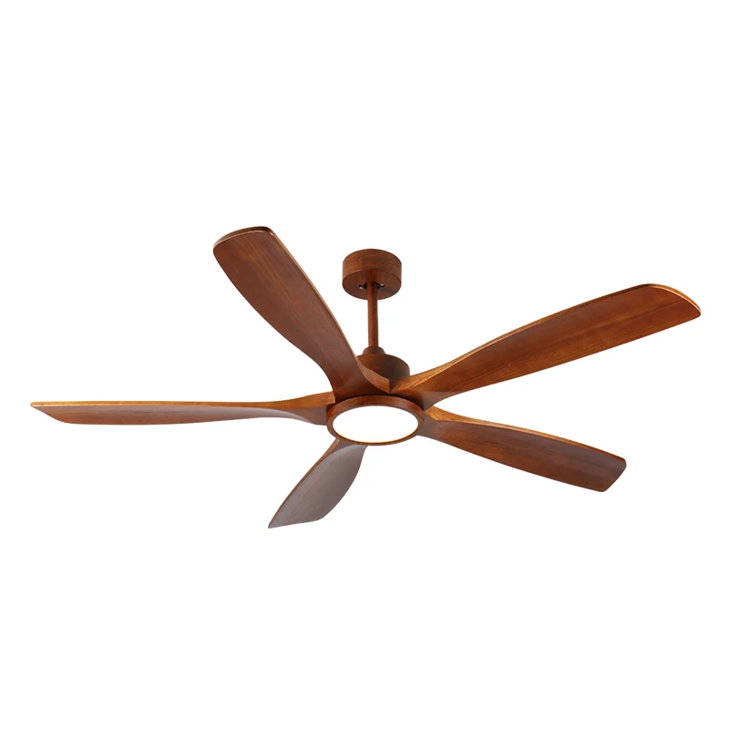 Pakikipanigan na Bumbong LED Ceiling Fan na may Ilaw at Kontrol na Plywood Gigante para sa Bahay at Panlabas na Luxury Dimmable 3CCT Reversible BLDC Motor