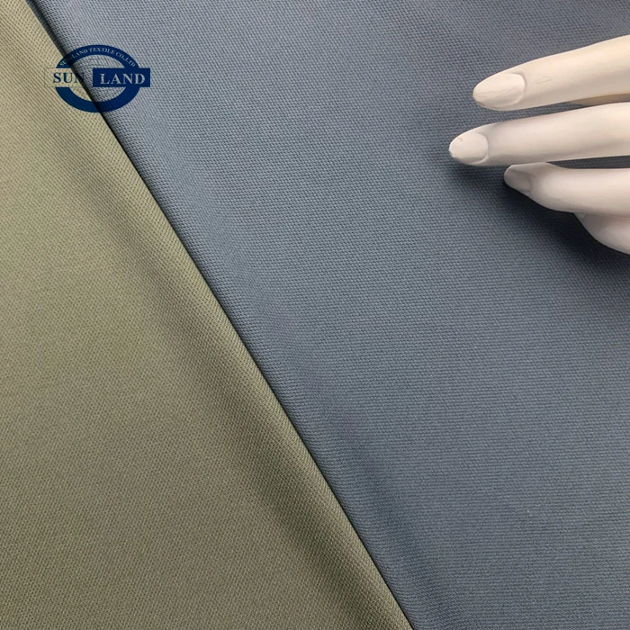 100% Polyester for Polo Moisture Wicking Absorbing Dry Fit Double Pique Coolmax Mesh Fabric