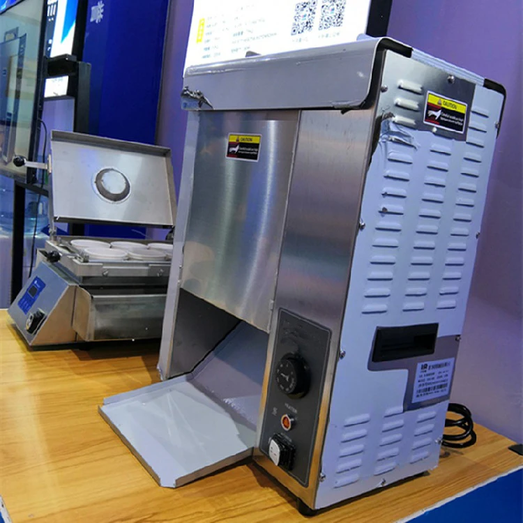 Commercial Continuous Burger Toaster Electric Burger Bun Toaster  Kfc Burger Bread Toaster Machine