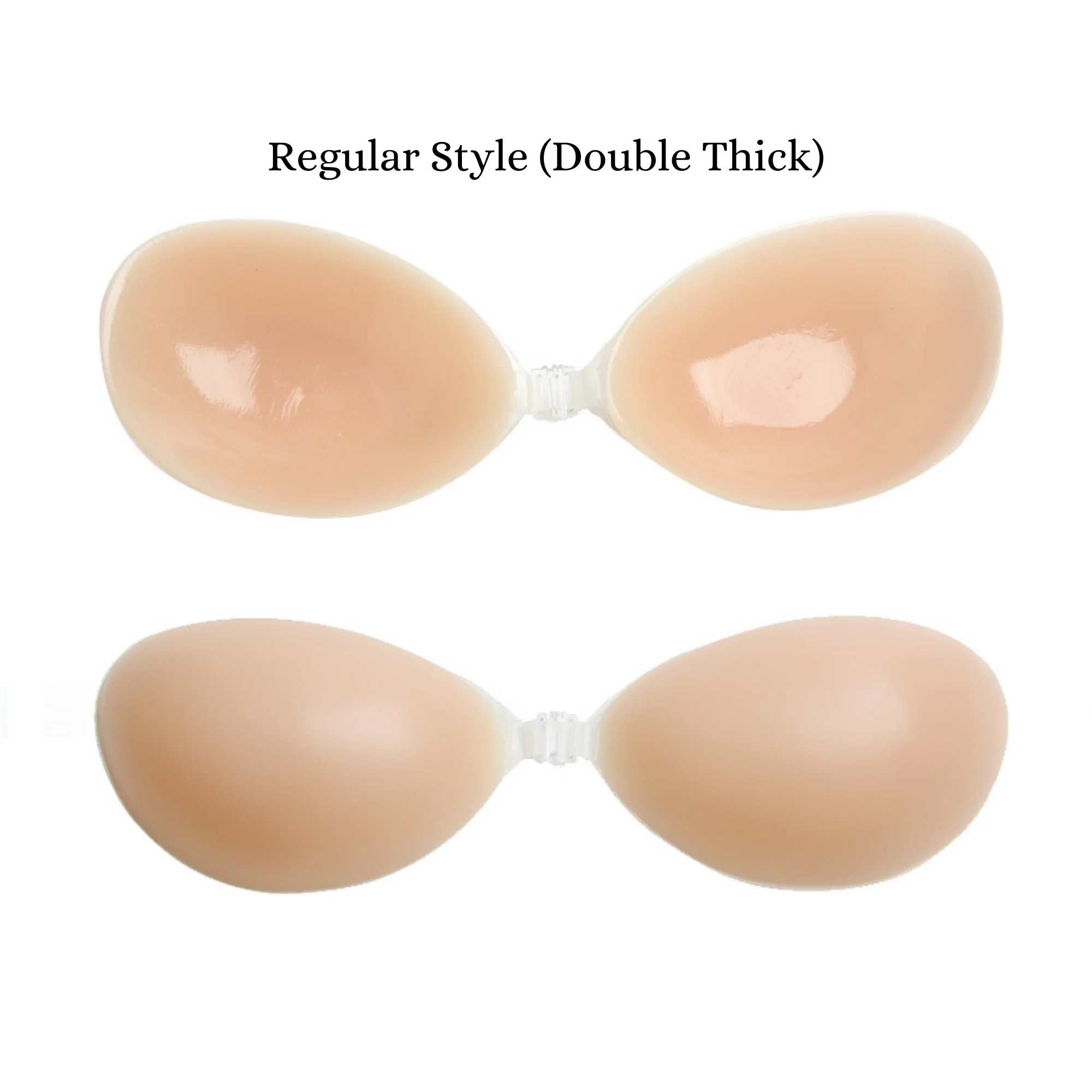Soutien-gorge Adhésif Push-up Invisible Sans Bretelles - Silicone Réutilisable Pour Robes Dos Nu