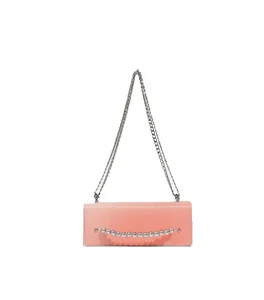 Oem Odm Custom Classic Fashion Ladies Purse Handbags Design Luxury Chain Underarm Shoulder Bags for Women