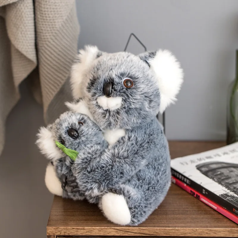 Koala Bear Simulation Stuffed Plush Doll Kids Animal Toy mama koala custom soft baby Fashion Australia Koala Bear Plush toy
