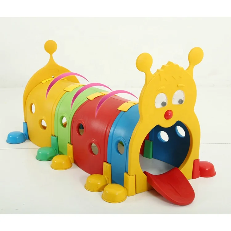 hot sale high quality plastic playground indoor toy tunnel for kids