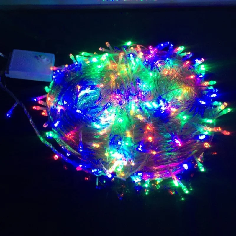 Holiday Wedding Party Garden Home Decor Christmas 110V 220V Fairies 10M Outdoor Garden Battery Operated Led String Fairy Light