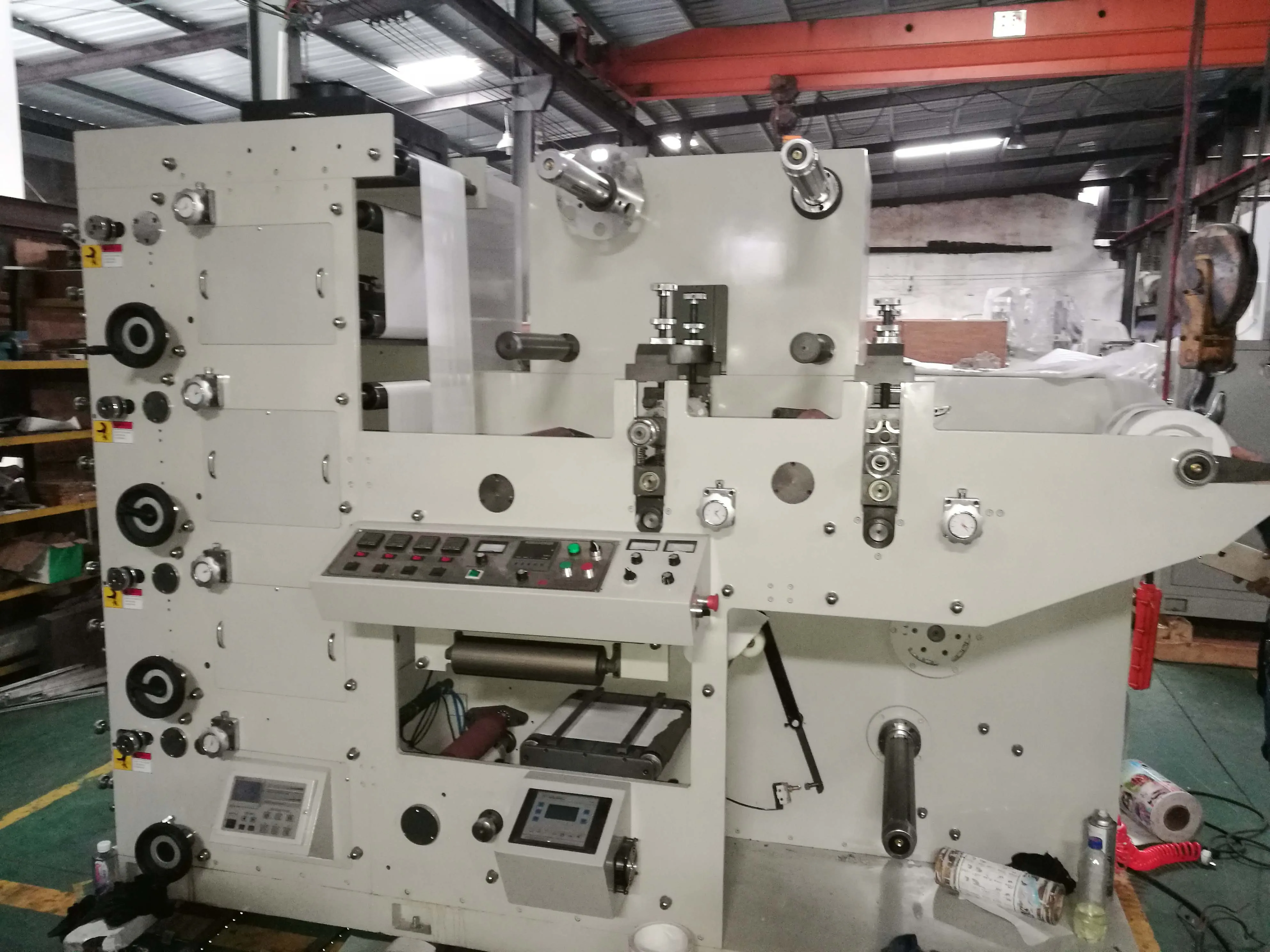 High Quality Four Color IML Label Sticker Printing Machine in Stock