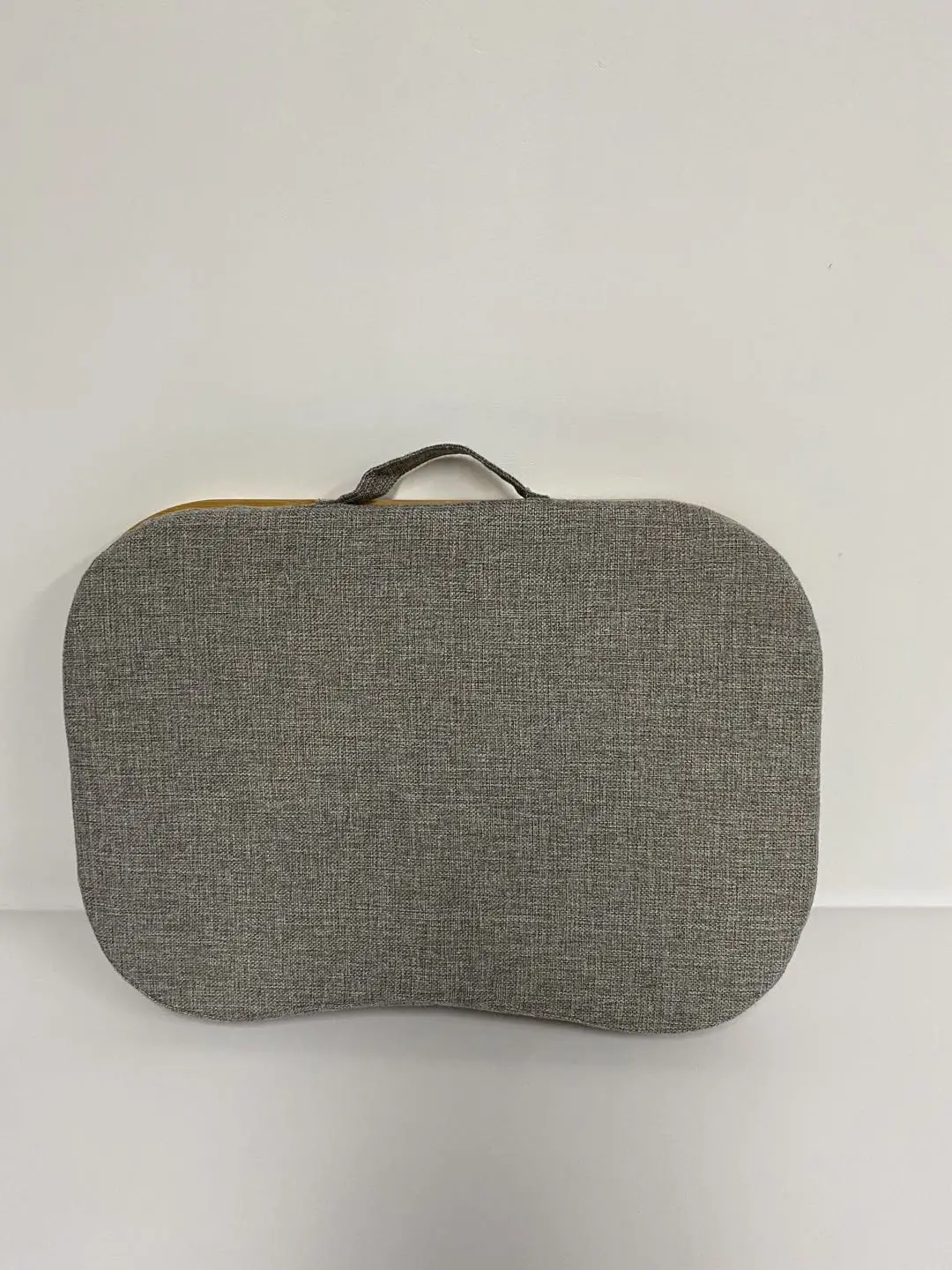 Новейший легко переносной складной стол для ноутбука из натурального бамбука с подушкой и ручкой