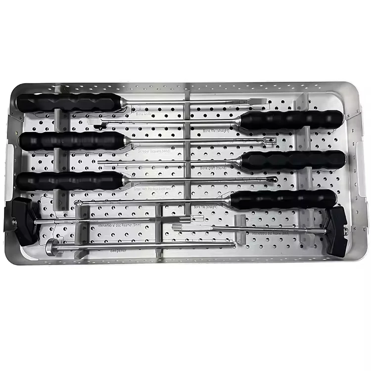 MIS Orthopedic Surgical Instruments Set for Spine Surgery Minimal Invasive Pedicle Screw Instruments for PLIF/TLIF