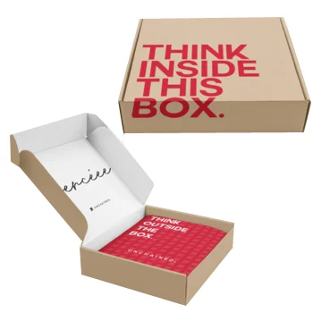 HENGXING 100%, производитель, индивидуальная печать, переработанный крафт, Гофрированная упаковка, косметика, бутылочка, картонная коробка, упаковка