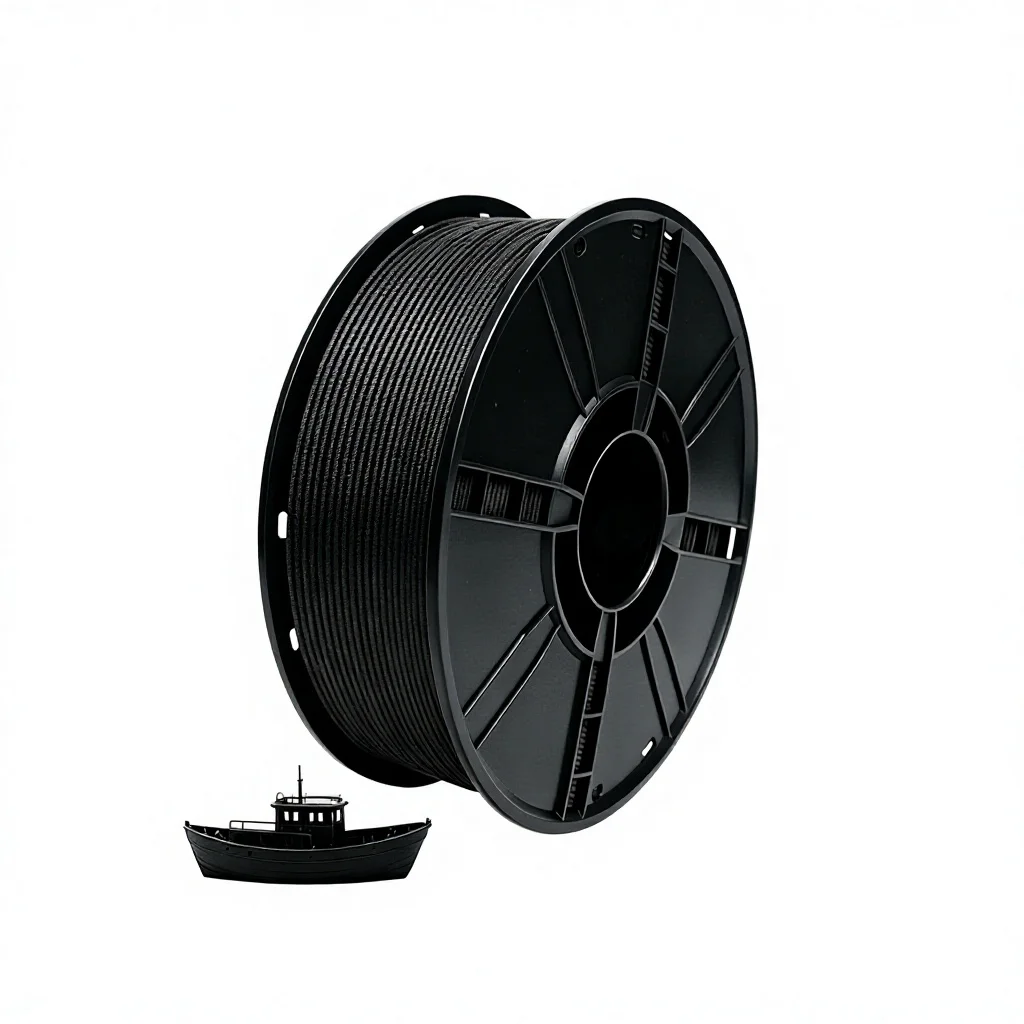 PLA 탄소 섬유 필라멘트 1.75mm 프리미엄 엔지니어링 소재, 높은 강성, 낮은 수축률, 변형 방지, FDM 3D 프린팅용