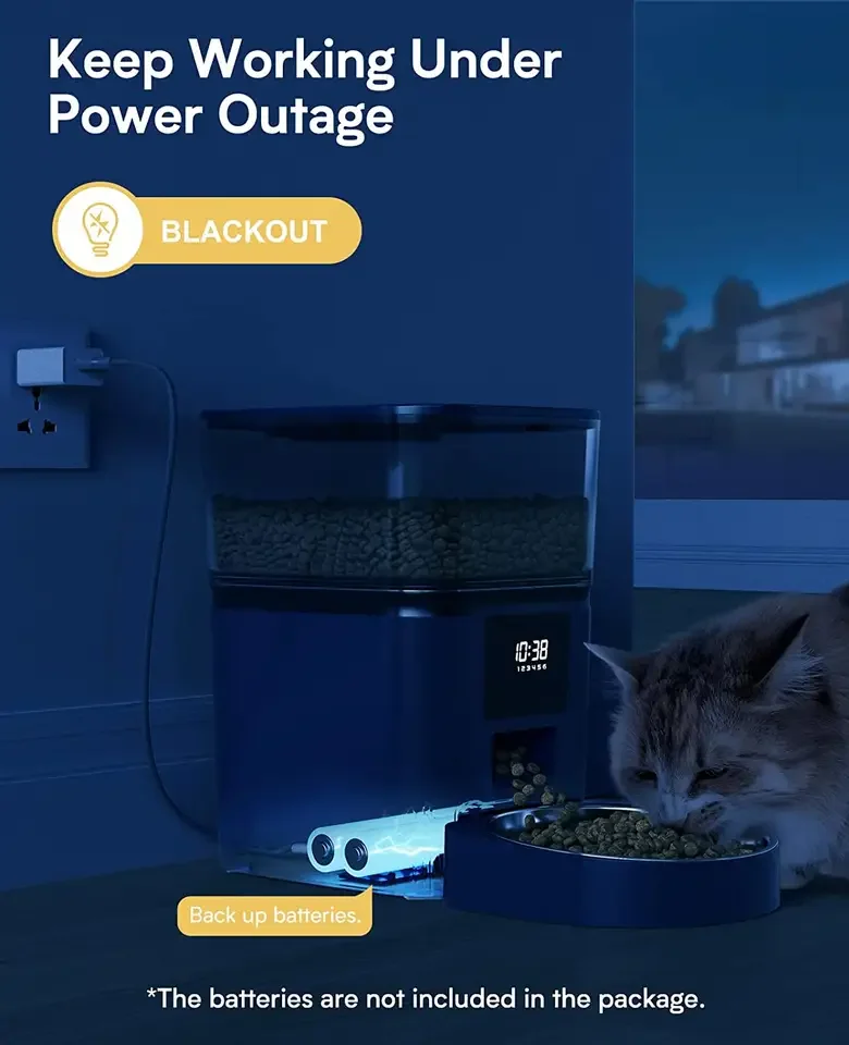 New Automatic Pet Feeder 4l Capacity Smart Pet Food Dispenser Automatic