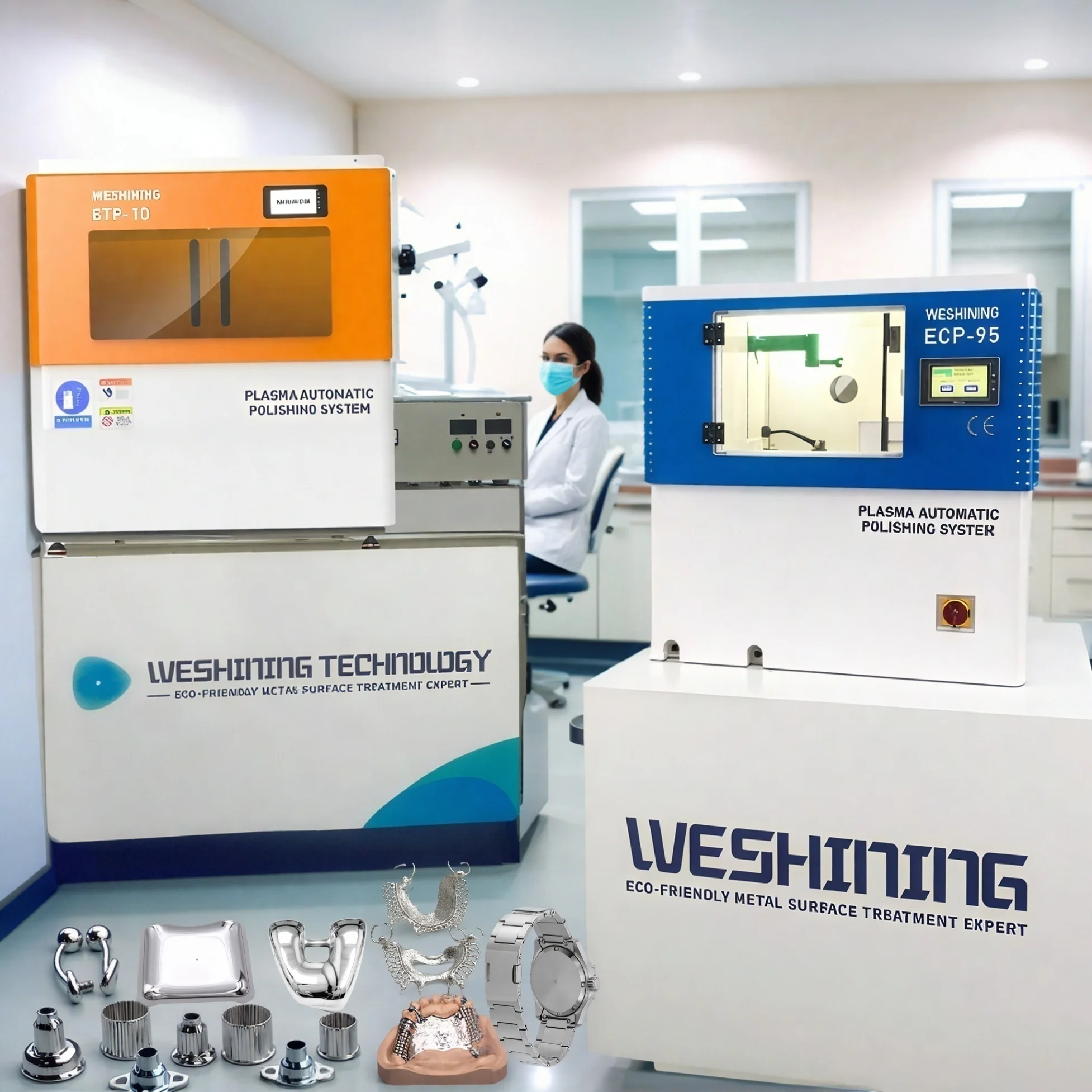 Laboratory Installation of Stainless Steel Deburr Silver Gold Electrolyte-plasma Polishing Titanium Machining Polisher Machine