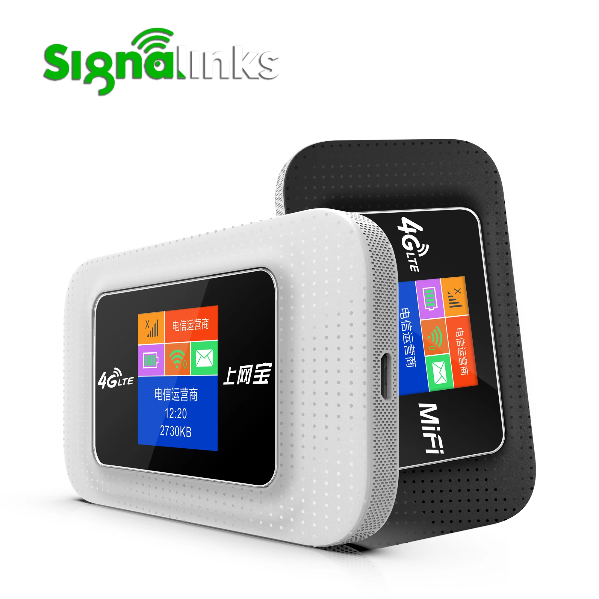 Signalinks 4G Mobile MiFis Support SIM Functions Support Global Frequencies with Max 150Mbps Downlink