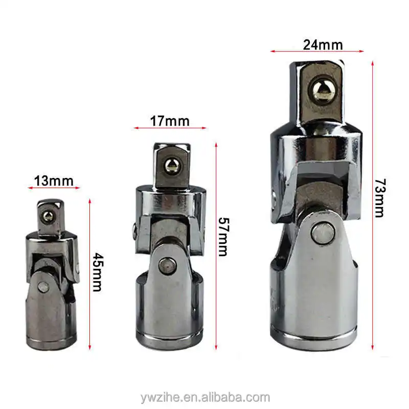 1/2 Inch Universal Conversion Head Square Head Sleeve Steering Drive