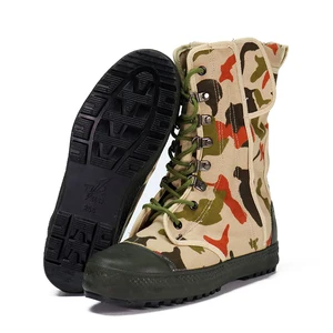 Factory on Sale New Product Affordable Tactical Training Shoes for Men and Women Long Cut