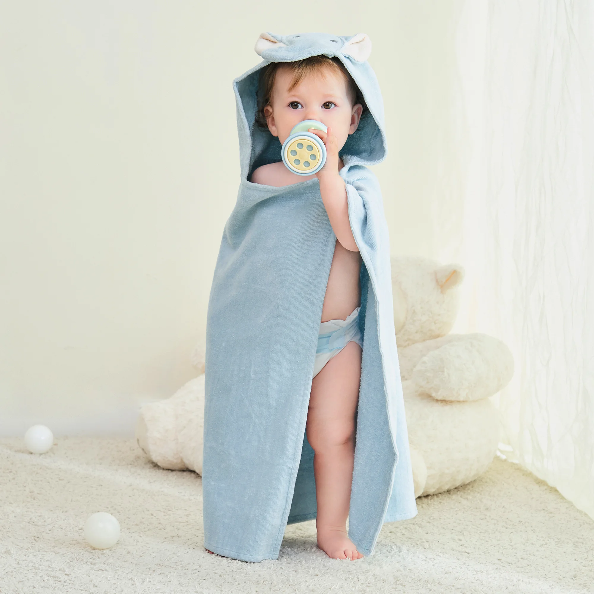 Hooded Baby Towels  Premium Ultra Soft Organic Baby Bath Towel Absorbent and Towels