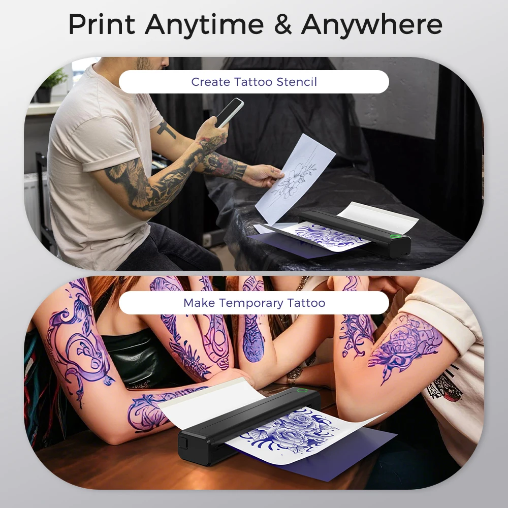 NEWYESワイヤレスA4サーマルタトゥーコピア | ステンシル