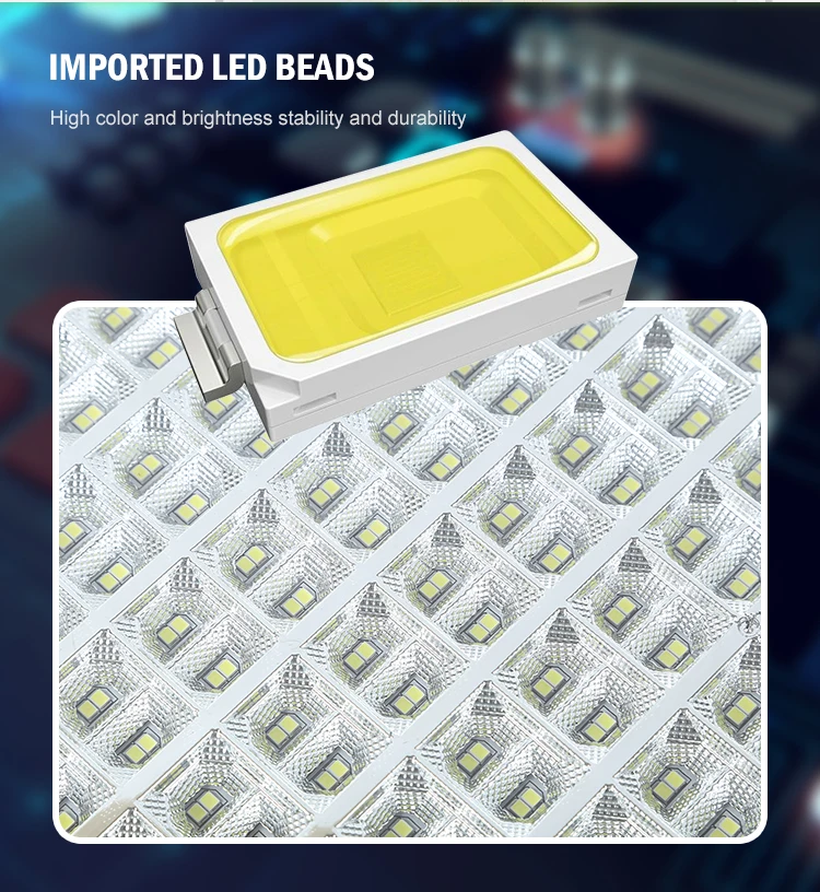 High Efficiency Outdoor Camping Emergency Light USB Charging 100W 150W 200W 300W 400W Solar LED Flood Light