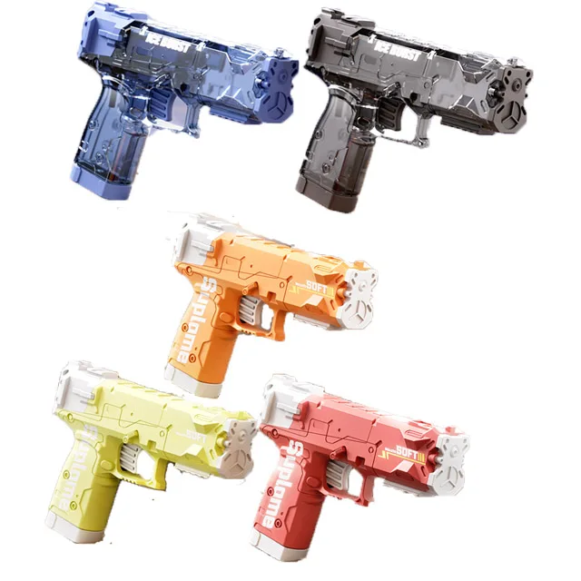 5 Farben Kinder Manuelle Wasserpistole Klein Mini Günstige Wasserpistole Spielzeug Kunststoff Wasserpistole