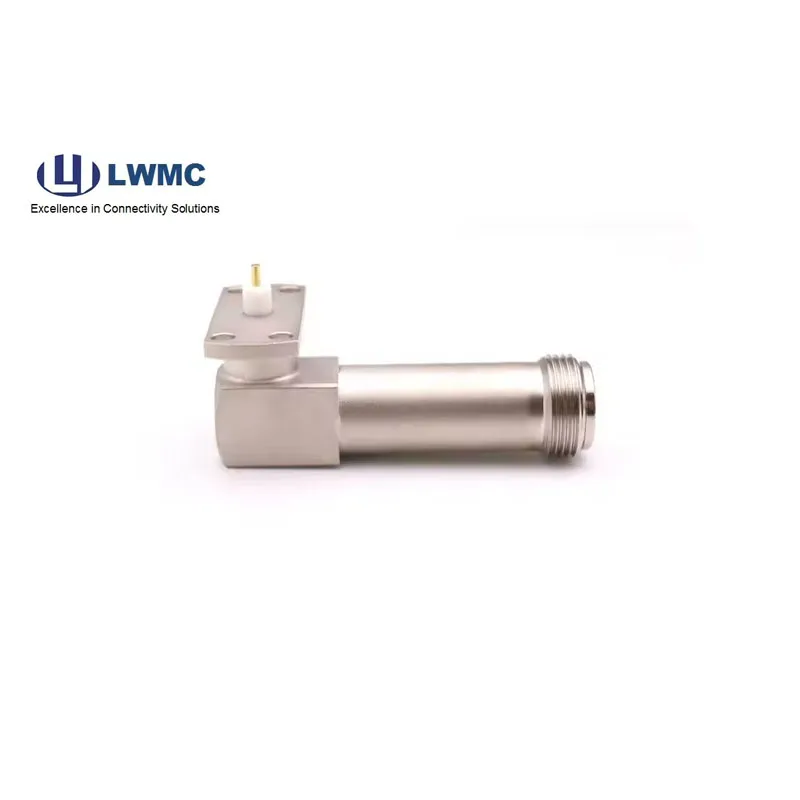 Manufacture Supply N female /male R-A 4 holes flange mounted receptacle,RF coaxial connector
