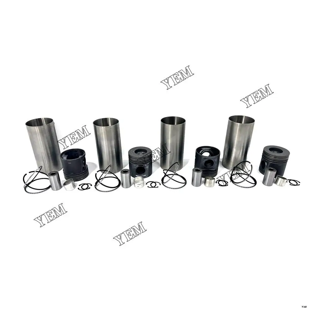1104D-44 Rebuild Kit With Cylinder Liner Piston Ring for Perkins Engine Parts