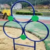 Multiple hoop jump