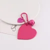 Gourd-shaped buckle - rose red