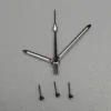 Agujas de reloj color bronce