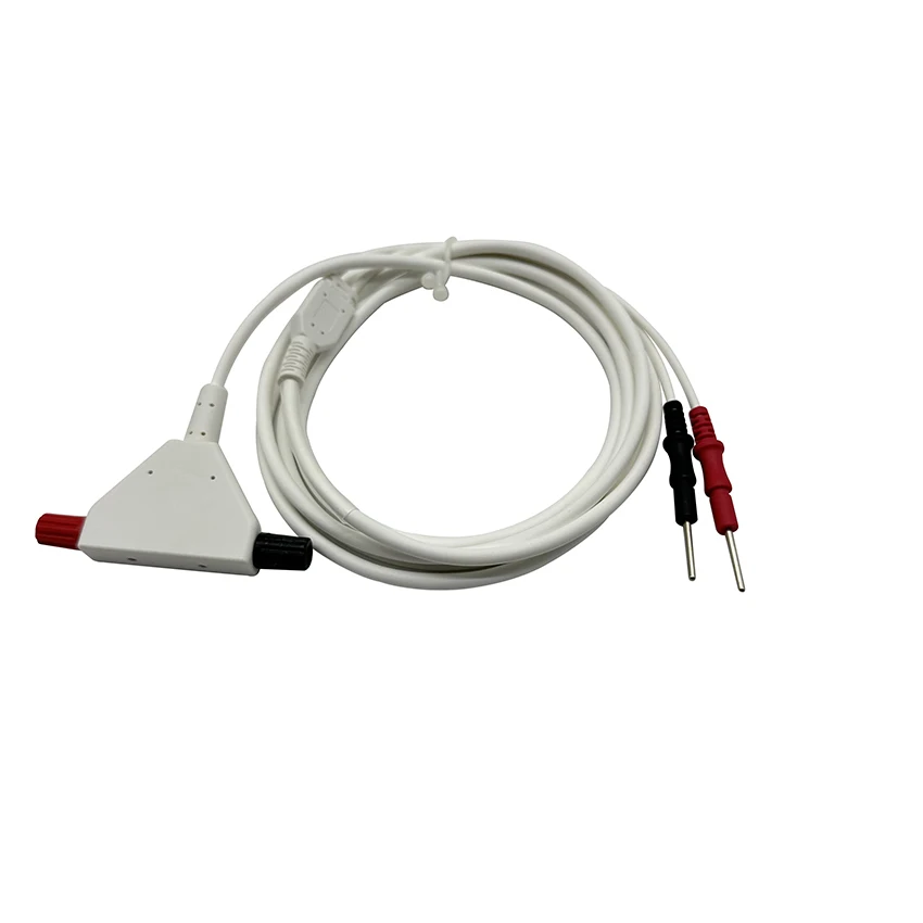 câble arpentant de stimulateur VENTRICULAIRE ATRIAL de connecteur mâle de 2mm