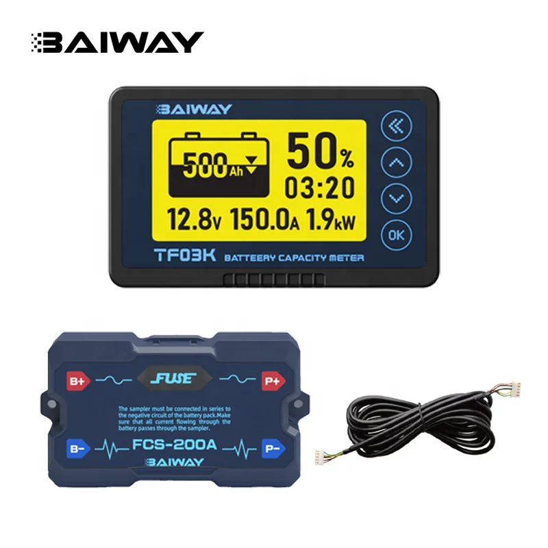 Universal LCD Car Acid Lead Lithium Battery Monitor