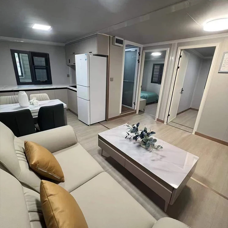 China Prefabricated 20Ft 40Ft Tiny Home 3 4 5 Bedroom Container House for Sale Expandable Mobile Foldable Container Prefab Home