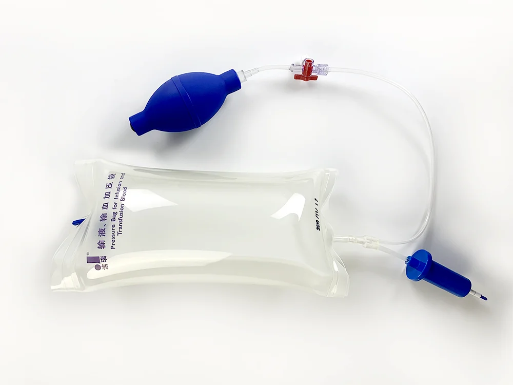 Medical Disposable Pressure Bag For Infusion And Transfusion Blood