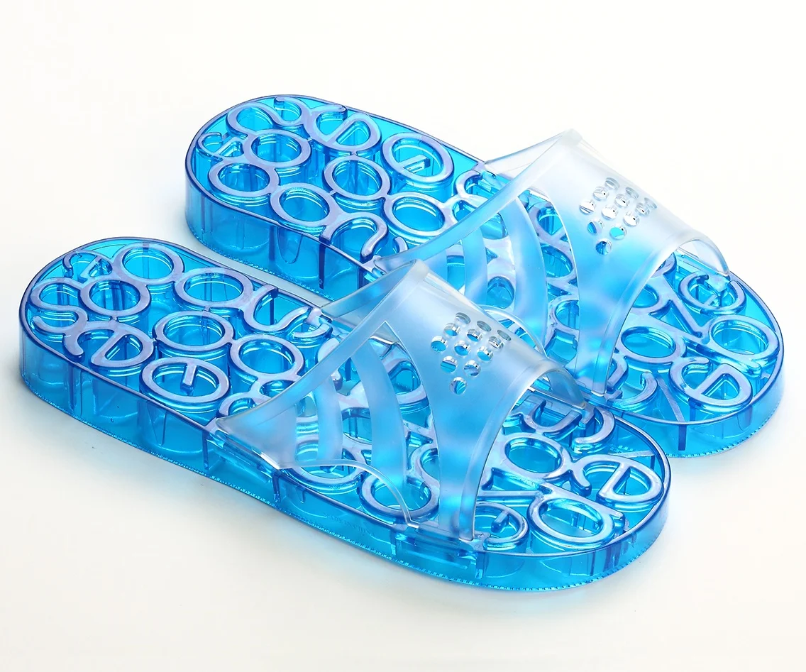 Comfortable PVC Material Massager Slippers PVC Slides Slippers for Relaxation