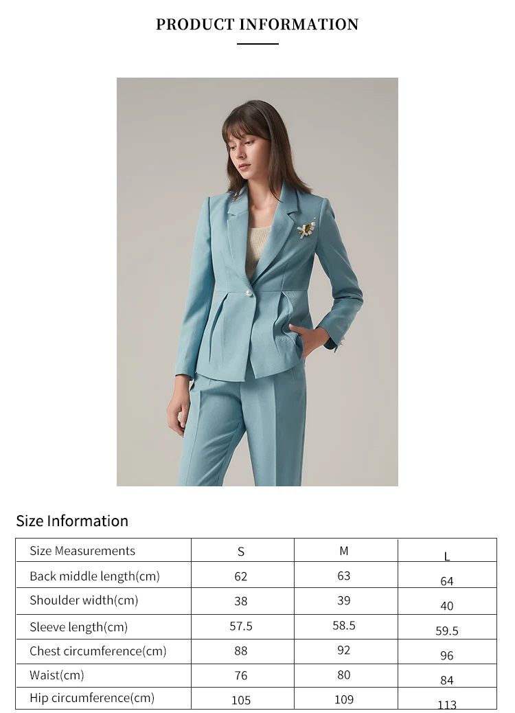Formal Shirts And Pants Combination For Women Business Suit