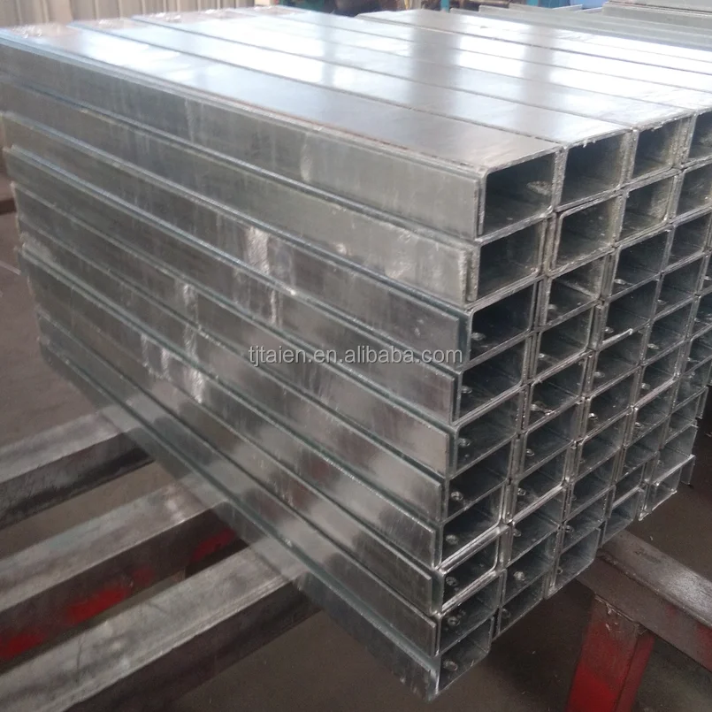 Parallel Flange Galvanized Steel Channels Scrap Channel Profile Sizes Metric Weight Iron Mc12 X 45 Per Piece