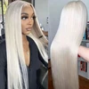 Rubia platino recta