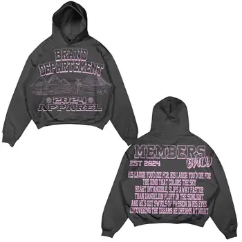 Custom Manufacturers Distressed Cropped  Hoodies High Quality Vintage Washed All Over Print Hoodie