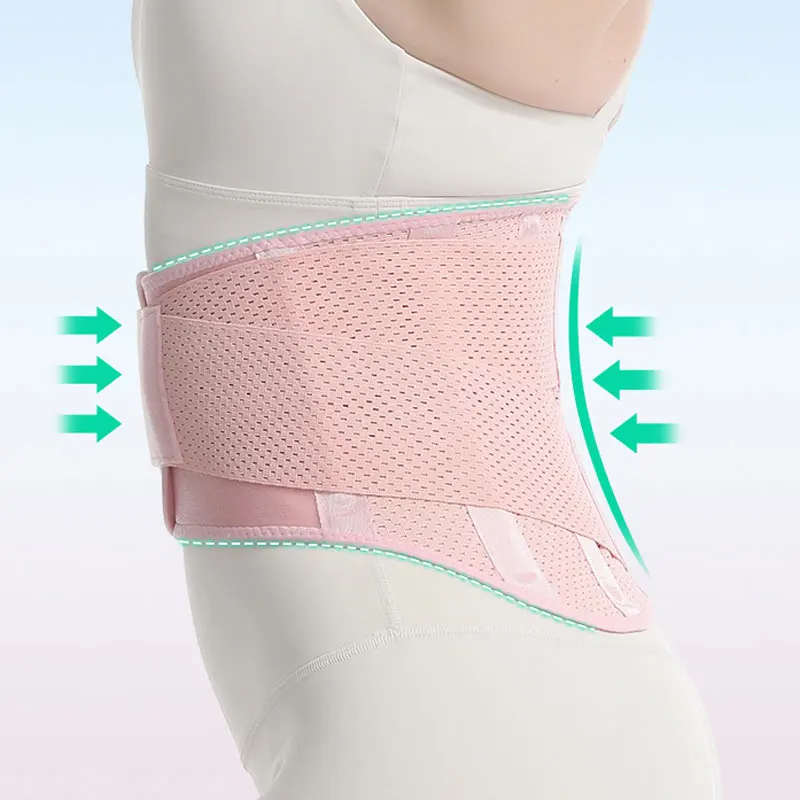 Breathable Waist Lumbar Lower Back Support Belt for Men Women Adult Back Brace