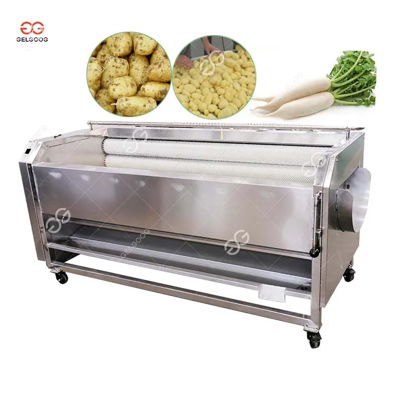 Automatic Electric Root Vegetable Potato Ginger Peeler Machine - China  Potato Peeling Machine, Vegetable Washer