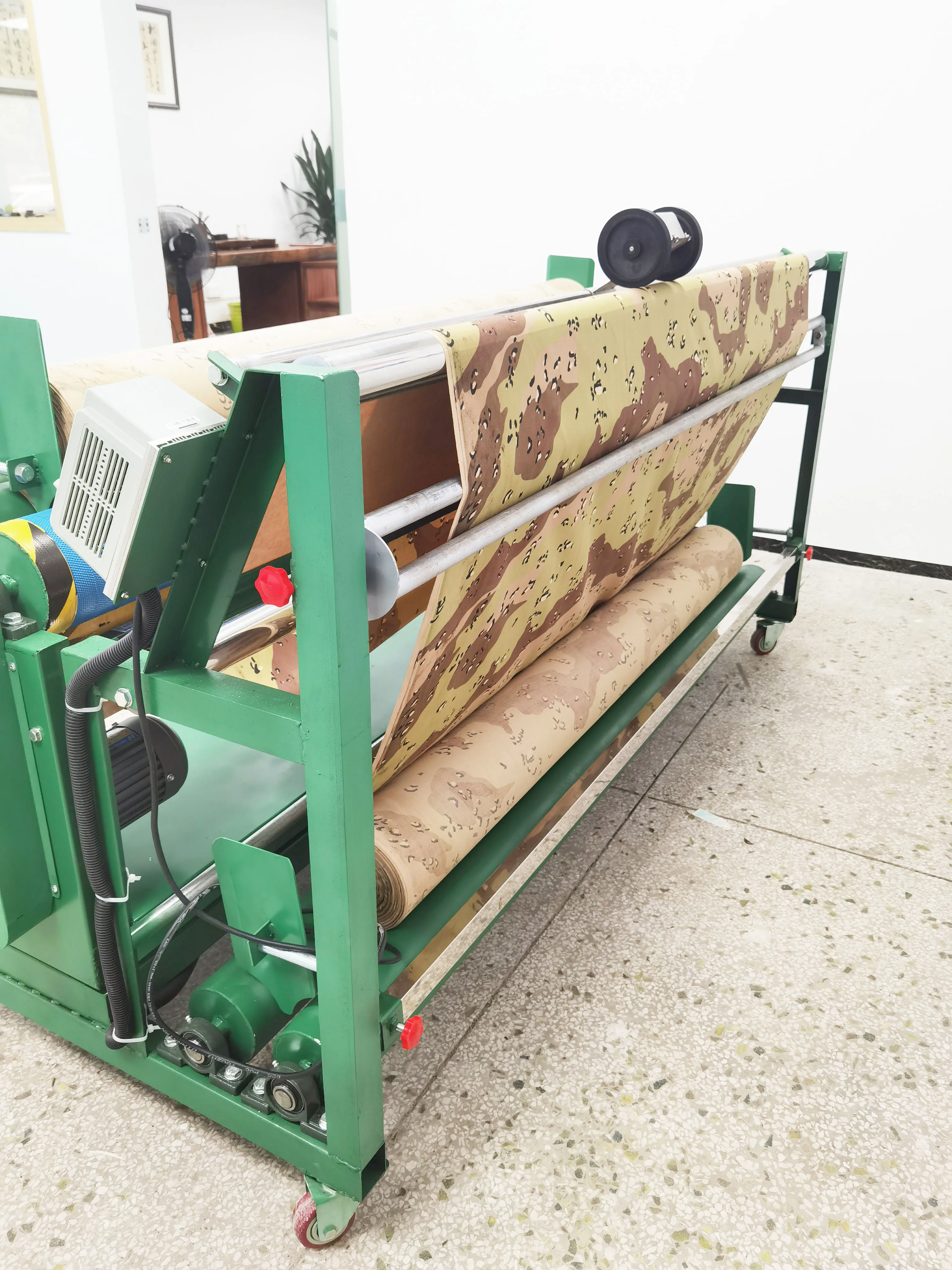 Автоматическая машина для скручивания и подсчета ткани, машина для перемотки ткани