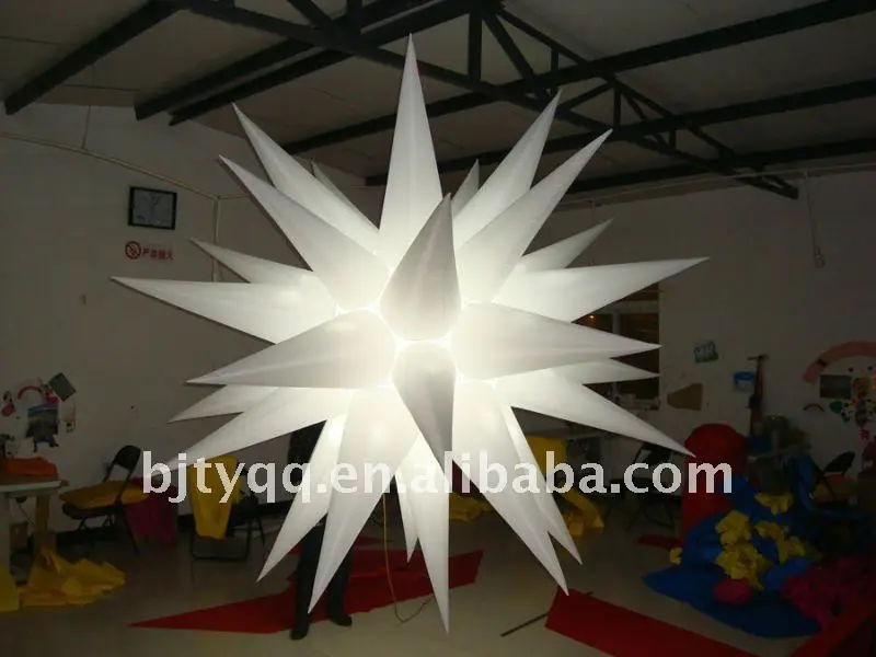 Advertising Customized Inflatable Flower Display Giant Inflatable LED Lighting Flower with Different Colors and logo