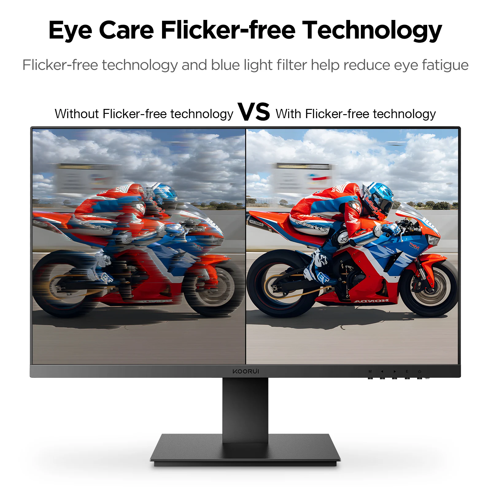 Koorui 23.8 Inch LCD Monitor - Perfect for Business Use