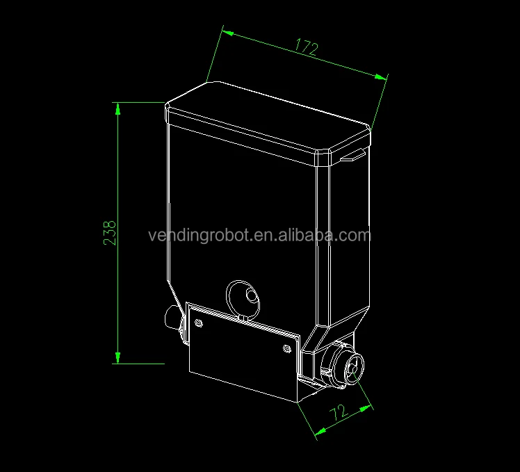 Spare Parts Canister For Coffee Vending Machine Buy Spare Parts