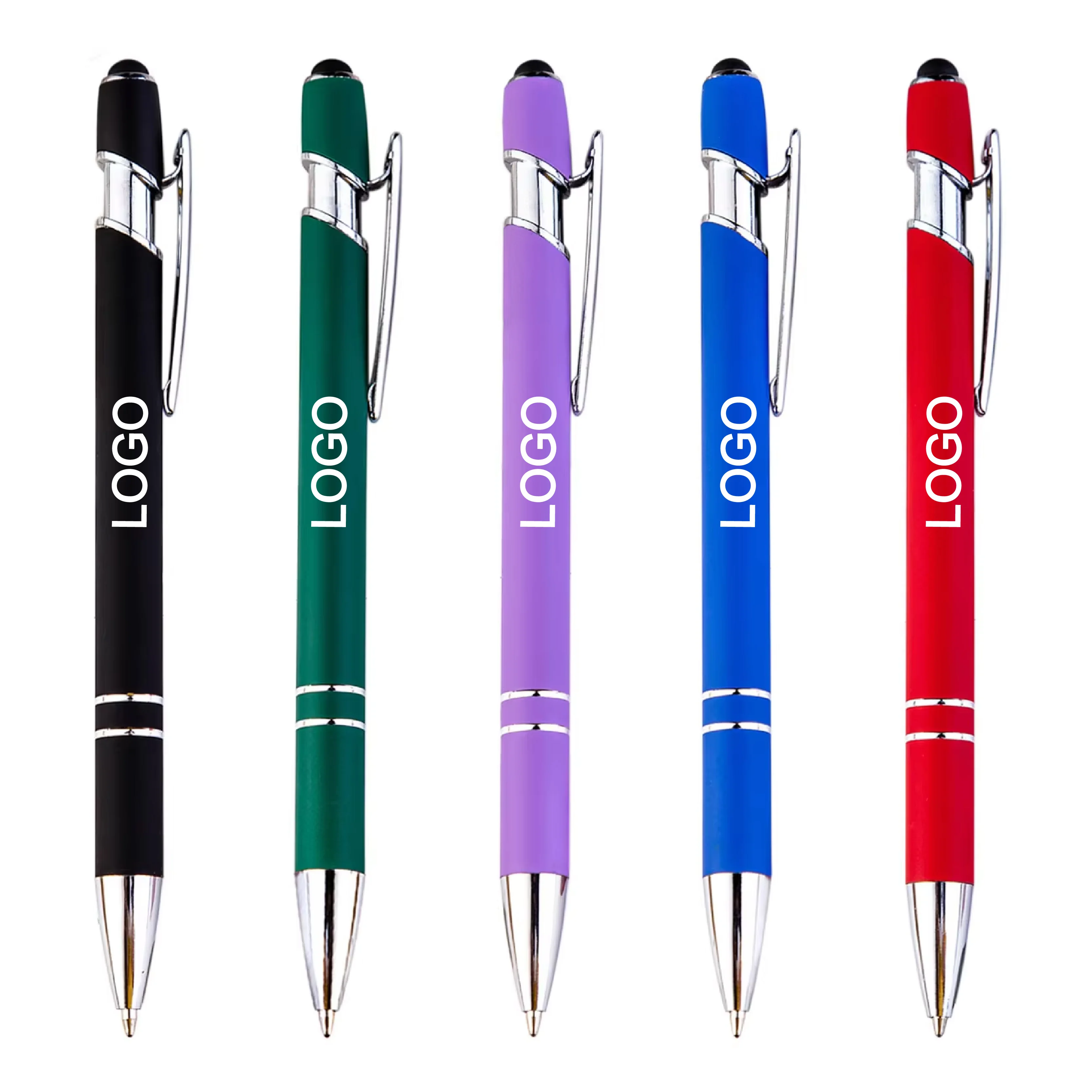 Multifunctional Ballpoint Pen And Stylus With Custom Engraving_voghion.com