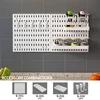 Set di pannelli forati per cucina 5 Bianco