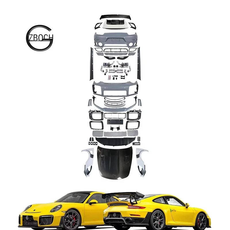 991 911 To GT2RS Bodykit For Porsche 911 Carbon Car Body Kit For Carrera 991 GT2 RS Carbon Auto