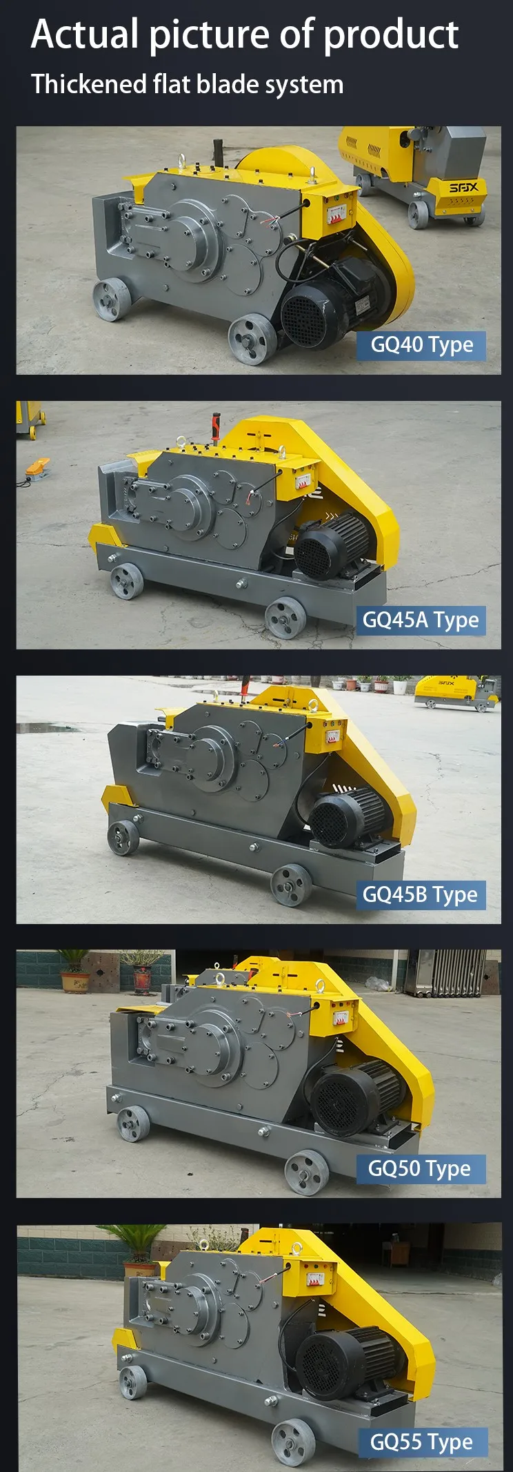 GQ50 Steel bar Cutting Machine